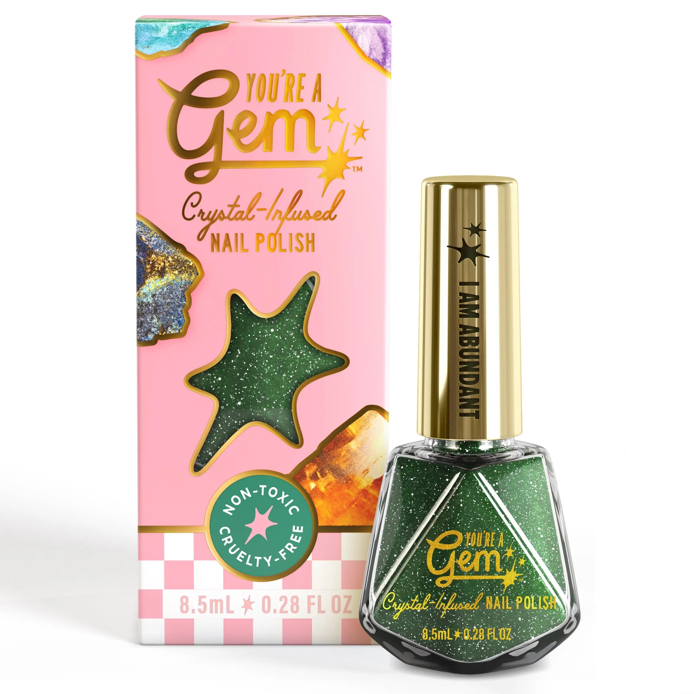Jade Crystal-Infused Nail Polish My Store